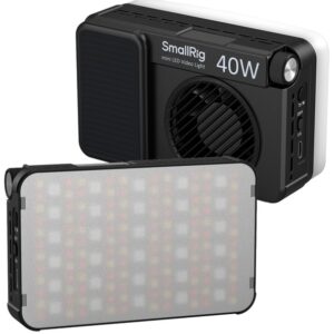 SmallRig 5359 RM 40 C mini LED RGB Video Light, lampa LED 2500K–10000K z wbudowanym aku 4800mAh