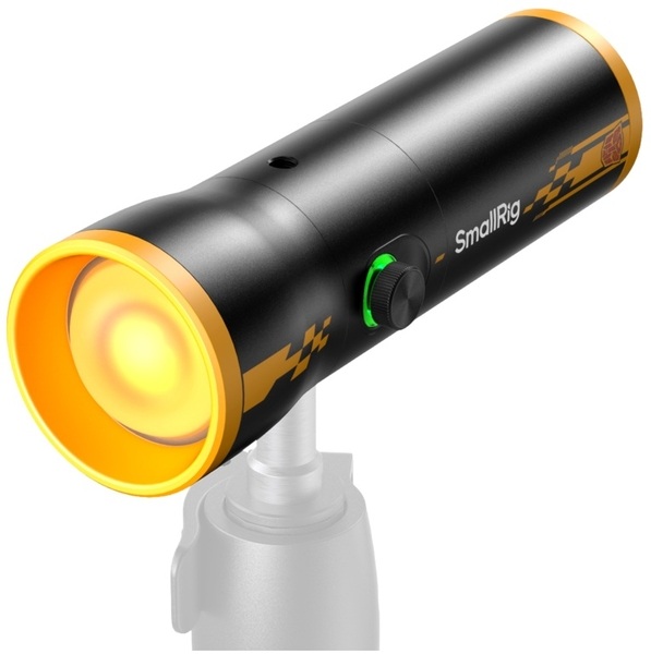 SmallRig 5512 RF 10C Przenośna lampa wideo LED z regulacją ostrości, BumbleBee Edition, wbudowany aku 7500mAh