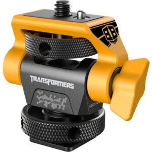 SmallRig 5519 BumbleBee Edition, Regulowany uchwyt monitora z możliwością obrotu i pochylenia oraz zimną stopką do aparatów