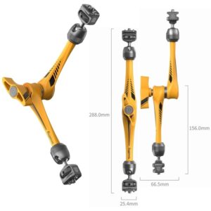 SmallRig 5521 BumbleBee Edition, Ramię, podpórka pod ramię rozety 11"