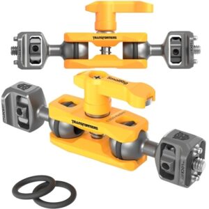 SmallRig 5522 BumbleBee Edition, Podpórka Magic Arm z podwójnymi głowicami kulowymi 1/4”-20 i śrubami
