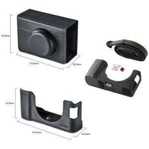 FUJIFILM X100VI - SmallRig 5622 skórzane etui z pasem czarne
