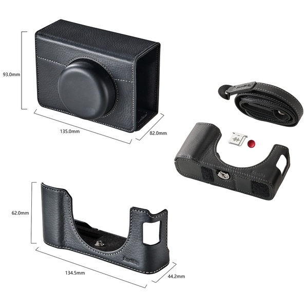 FUJIFILM X100VI - SmallRig 5622 skórzane etui z pasem czarne