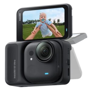 Insta360 GO ULTRA Standard Bundle czarna kamera sportowa