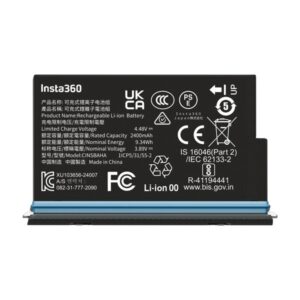 Insta360 X5 Bateria, akumulator 2400 mAh + etui do kamery X5