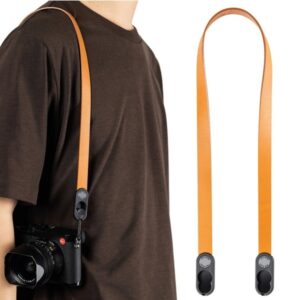 PEAK DESIGN Form Leather Camera Strap NECK (78,5cm) Amber, Bursztynowy skórzany pasek do aparatu + VOUCHER 5%