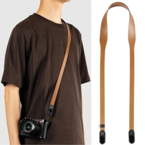 PEAK DESIGN Form Leather Camera Strap STANDARD (118,5cm) Tan, Brązowy skórzany pasek do aparatu