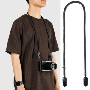 PEAK DESIGN Form Rope Camera Strap SHORT (103,5cm) - Black, Czarny, pleciony pasek do aparatu