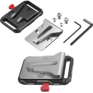 SmallRig 2990 płytka do mocowania aku V-mount z KLIPSEM do paska (np. do spodni)