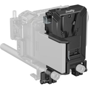 SmallRig 5226 V-mount, Zestaw płyt montażowych akumulatora V-Mount do prętów LWS 15mm