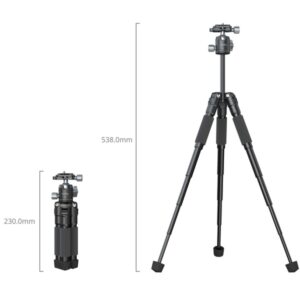 SMALLRIG 5470 VT-20Pro Przenośny statyw stołowy z głowicą