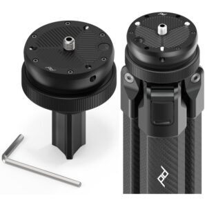 PEAK DESIGN PRO Tripod Leveling Base, adapter głowicy (innej firmy), podstawa poziomująca do statywów Pro/Tall/Lite