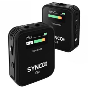 SYNCO G2 A1 bezprzewodowy system mikrofonowy 2,4 GHz,1 nadajnik, 1 odbiornik