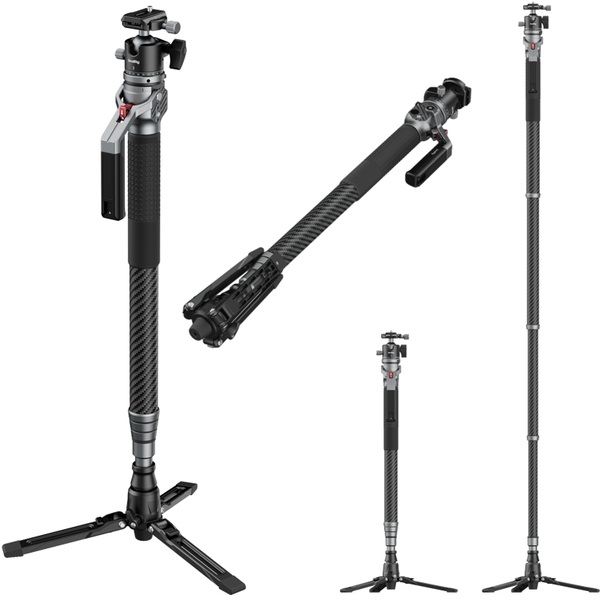 SMALLRIG 5564 karbonowy statyw, MONOPOD z głowicą kulową