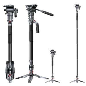 SMALLRIG 5565 karbonowy statyw, MONOPOD z głowicą VIDEO