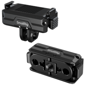 SmallRig 5890 Dwukierunkowy adapter szybkiego montażu z uchwytem dwupunktowym i otworem gwintowanym 1/4"-20 do kamer