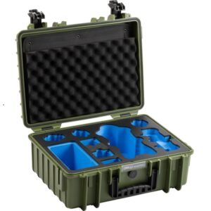 BW Walizka ochronna TYP 5000 do drona DJI MAVIC 4 PRO + Fly More Combo i Creator Combo, zielona