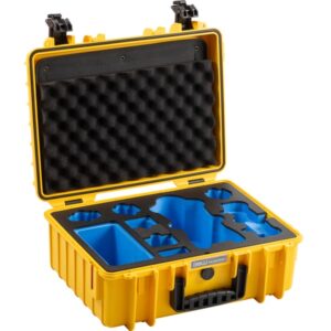 BW Walizka ochronna TYP 5000 do drona DJI MAVIC 4 PRO + Fly More Combo i Creator Combo, żółta