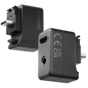 Insta360 X5, X4 Air Mic Adapter, adapter do mikrofonu
