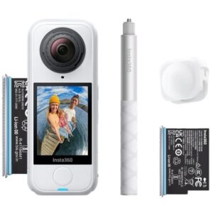 Insta360 X4 AIR Arctic White Starter Bundle, Biała kamera w zestawie
