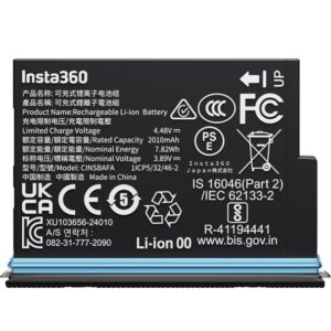 Insta360 X4 Air Battery Graphite Black, Oryginalna bateria 2010 mAh do kamery Insta360 X4 Air