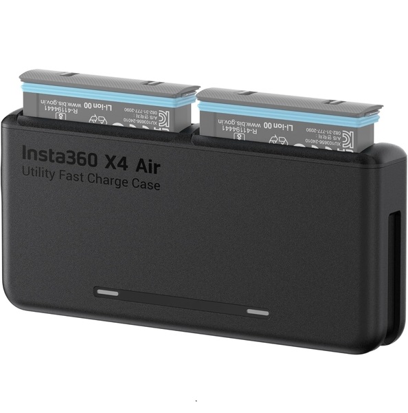 Insta360 X4 Air Utility Fast Charge Case, Ultraszybka ładowarka do ładowania dwóch akumulatorów X4 AIR