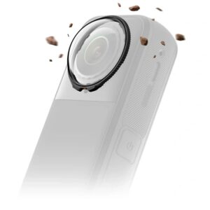 Insta360 X5 PREMIUM Lens Guards szkła hartowane 10H, ochronne na soczewki obiektywu do kamery Insta360 X5 2szt