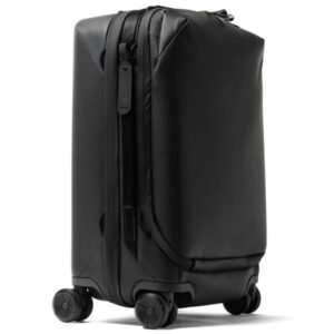 PEAK DESIGN Travel Line Roller Pro Carry-On Black – czarna walizka, + 2 Wkłady Travel Line Shoe Pouch - na buty + wkład FOTO XL