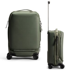 PEAK DESIGN Travel Line Roller Pro Carry-On Sage– Szarozielona walizka, + 2 Wkłady Travel Line Shoe Pouch - na buty + wkład FOTO XL