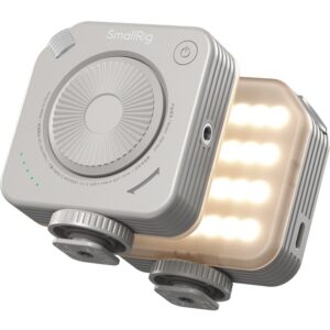 SmallRig 5820 P96 Neo mini LED Video Light szara (Morandi Grey) lampa LED z wbudowanym AKU 1500mAh, 2700K do 6500K