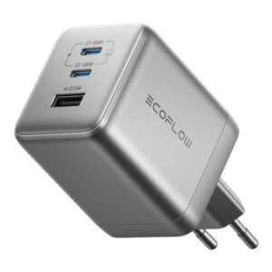ECOFLOW GaN RAPID PRO 100W, Ładowarka sieciowa 100W GaN, 2x USB-C + USB-A
