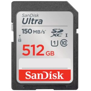 Karta pamięci SANDISK ULTRA SDXC 512GB 150MB/s UHS-I Class 10