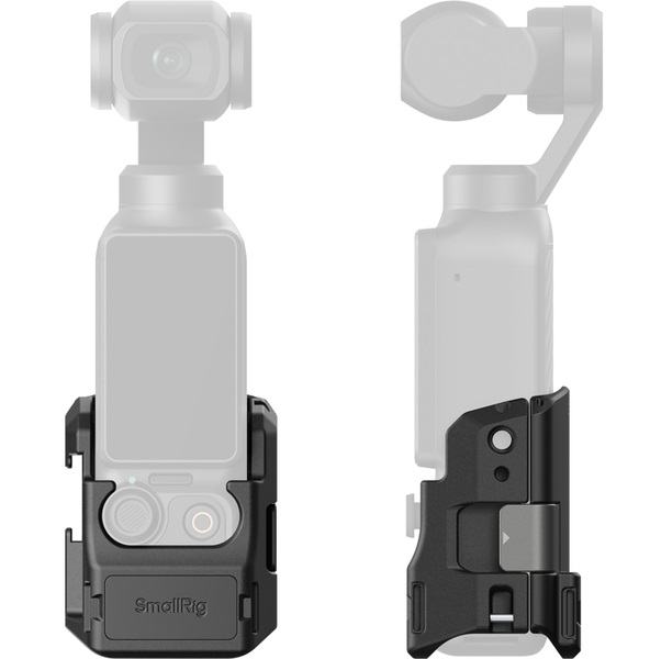 SmallRig 6002 Metalowa klatka z magnetycznym zwalnianiem i portami rozszerzeń do kamer DJI Osmo Pocket 4, Pocket 3