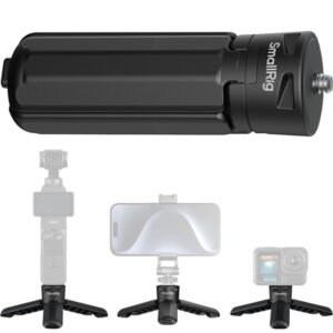 SmallRig 6049 Mini statyw, selfie stick z szybkozłączką do kamer sportowych + DJI Osmo Pocket 4 , Pocket 3