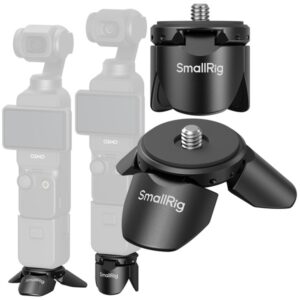 SmallRig 6083 Miniaturowy statyw z magnetycznymi nogami i szybkim montażem do kamer sportowych + DJI Osmo Pocket 4 , Pocket 3