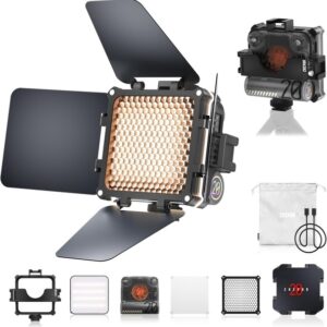 ZHIYUN LED Fiveray M20 COMBO Pocket Light, lampa LED Bi-color z wbudowanym akumulatorem w zestawie