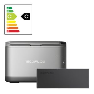 ECOFLOW GLACIER Classic 45L zestaw, Lodówka + Bateria, akumulator GLACIER 298Wh, lodówka turystyczna, przenośna, chłodziarka, zamrażarka