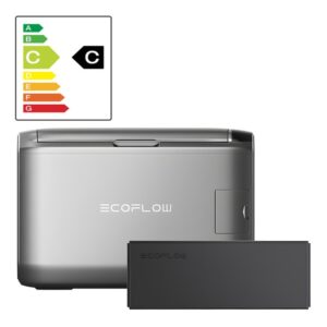ECOFLOW GLACIER Classic 55L zestaw, Lodówka + Bateria, akumulator GLACIER 298Wh, lodówka turystyczna, przenośna, chłodziarka, zamrażarka