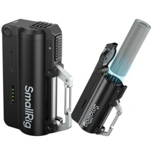 SmallRig 6090 czarny, powerbank 5000mAh w kapsułce,EDC, łączy etui ładujące z aku INR 21700, tworząc bank energii
