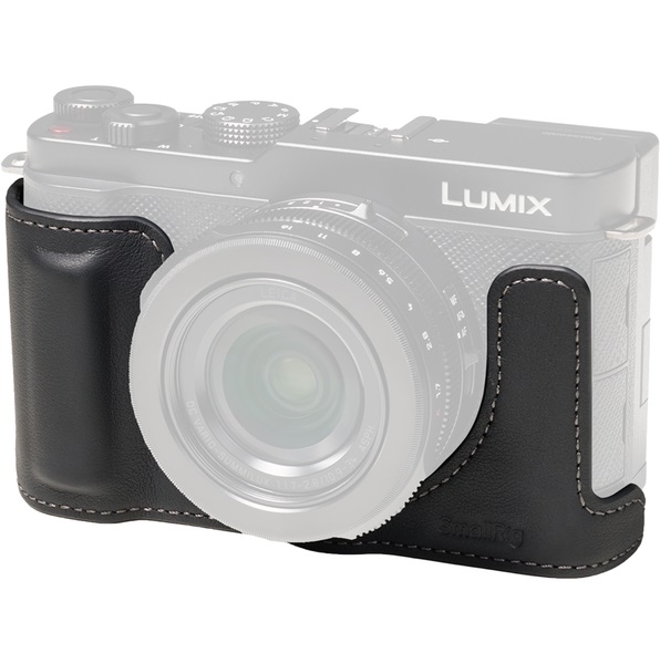 PANASONIC Lumix DC-L10 - SmallRig 5698 czarne Skórzane Półetui do PANASONIC L10