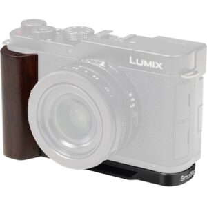 PANASONIC Lumix DC-L10 - SmallRig 5942 czarny Grip z drewnianym Uchwytem w kształcie litery L do PANASONIC L10