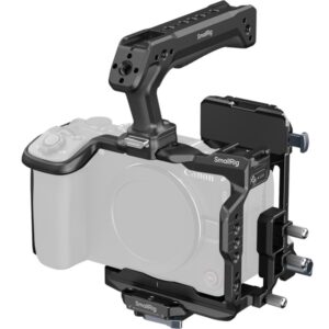 SmallRig 6381 Klatka w zestawie z uchwytem, HDMI, USB-C, V-Mount, do CANON EOS R6 V, R6V