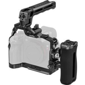 Sony Alpha 7R VI - SmallRig 6704 Klatka w zestawie, z górnym i bocznym Uchwytem do aparatu Sony Alpha 7RVI