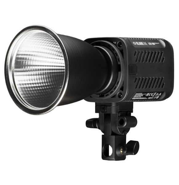 GlareOne LED 100 BiColor D, lampa studyjna, zasilanie sieciowe + Aku V-Mount, powerbank
