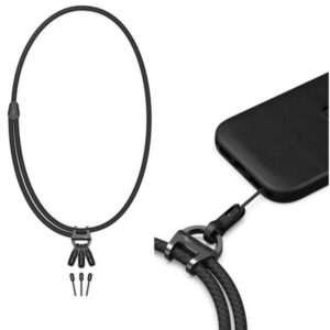 PEAK DESIGN Mobile Crossbody Multi-Strap Black - czarny, pasek do telefonu lub małego aparatu + klucze i inne drobiazgi
