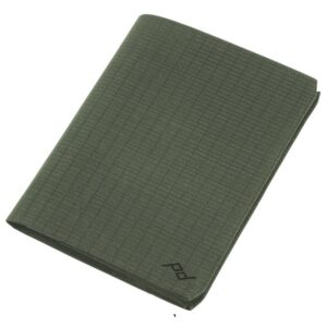 PEAK DESIGN Portfel Travel Passport Wallet Sage - szarozielony, Portfel podróżny wielkości paszportu