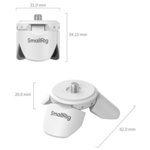 SmallRig 6794 Statyw mini do kamer sportowych, magnetyczny, automatyczne rozkładanie
