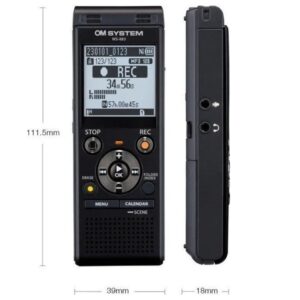 OLYMPUS, OM SYSTEM WS-883 8GB + gniazdo na karty, dyktafon cyfrowy