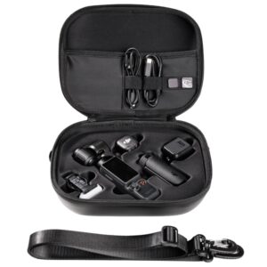 SmallRig 5648 etui, torba do DJI Osmo Pocket 4 , Pocket 3 + Creator Combo, odporność na zachlapanie, zużycie, upadek i zgniecenie