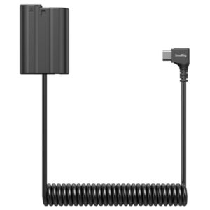 SmallRig 6541 Dummy Battery Power Cable, kabel zasilający ze złącza USB-C aparaty NIKON zasilane akumulatorem EN-EL15c